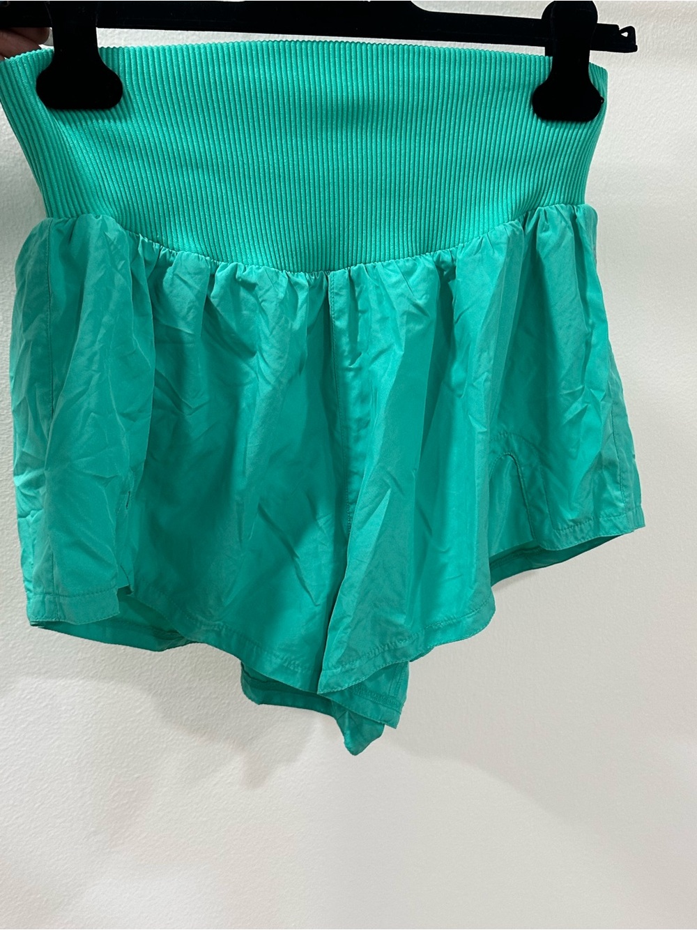 Free People Teal Athletic Shorts - Picture 2 of 4